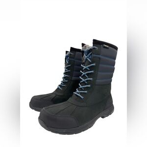 New Mens UGG Butte Quilted Black sz 12 with box Timb Foam